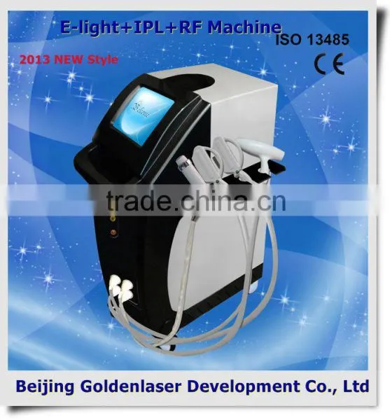 2013 Laser Tattoo Removal Slimming Machine Cavitation E-light+IPL+RF Machine Meat Mincer Machine