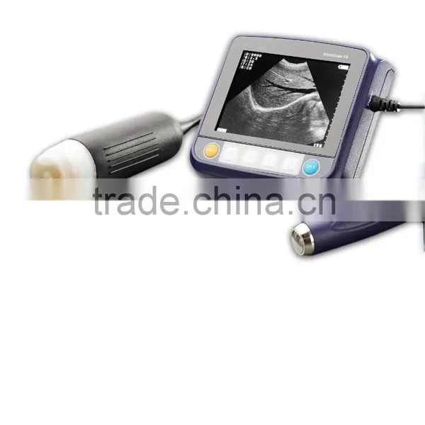 2015 Professional Veterinary Ultrasound Scanner Vet Animal Use for Pregnancy Multi-frequency Waterproof Probe With Aluminum Box photo-2