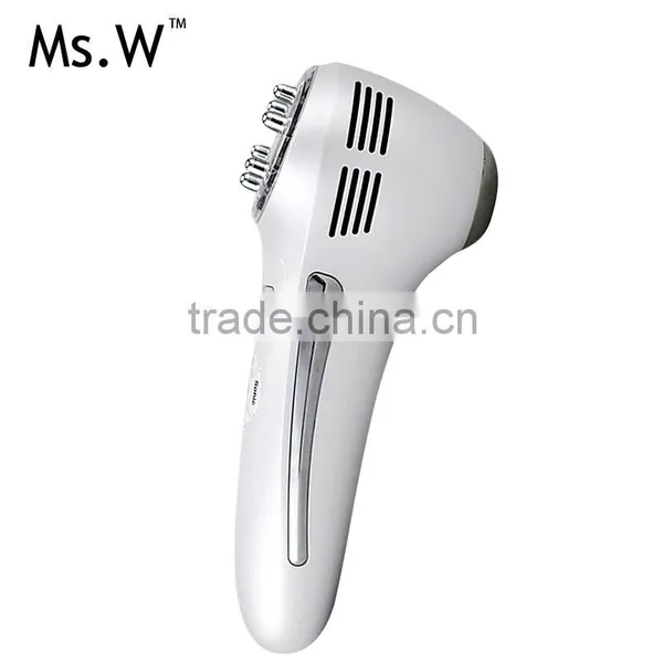 Portable Bio RF Skin 3Mhz 3 Lights LED Photon Ultrasonic Facial Massager photo-5