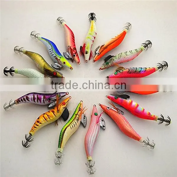 Factory Direct Sale Squid Jig Lures With Yo-suri Hook Mixed Color Lures Squid Jig Lure photo-4
