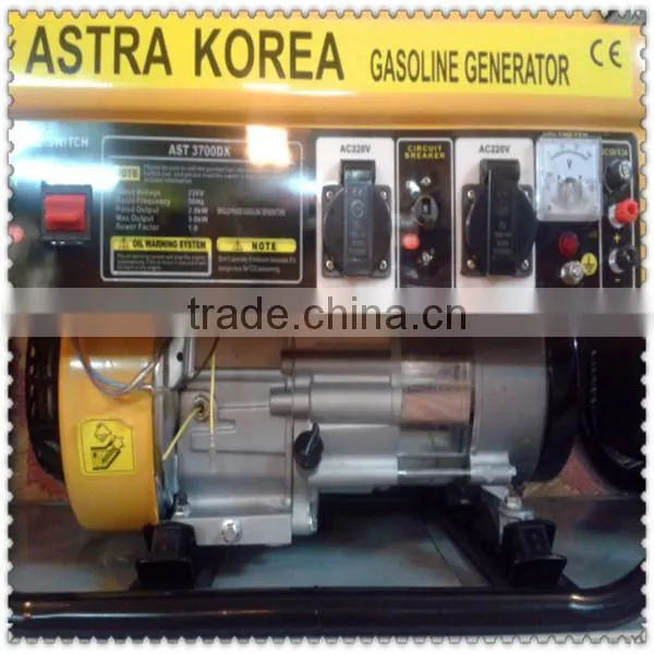 High Quality Portable 2.0kw Gasoline Generator Set Astra 3700 photo-5