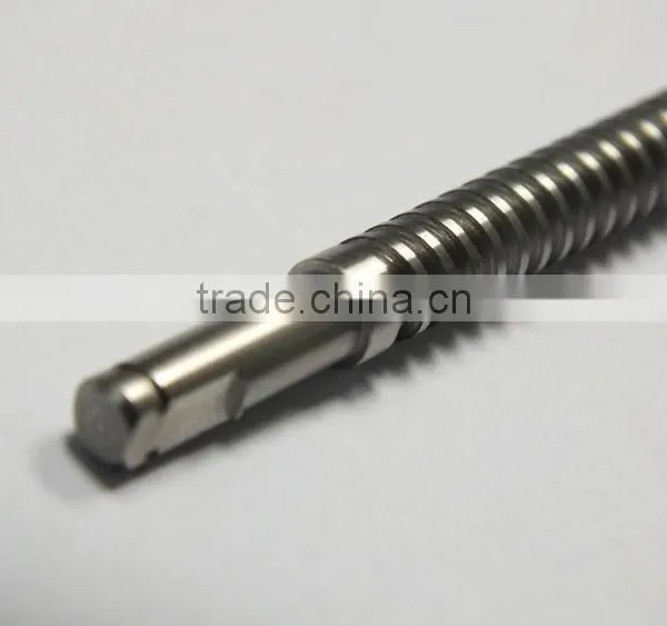 China Supply High Quality & Precision Stainless Steel Worm Shaft With Hardness Treatment photo-5