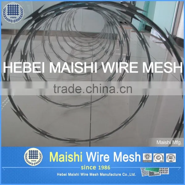 Razor Wire Concertina Wire Topping Security Fence photo-3