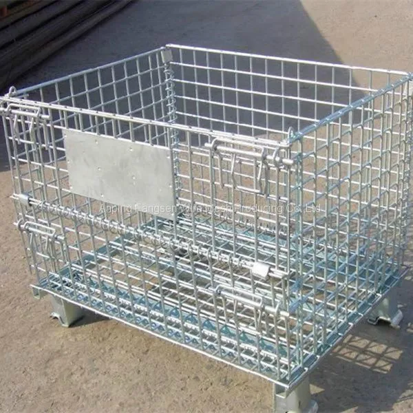 Сгибаемый контейнер из проволочной сетки photo-2