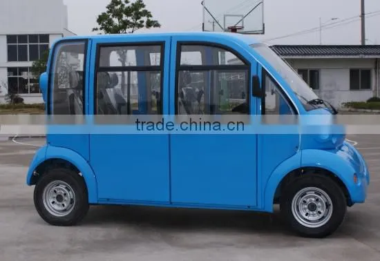 48V 4-5 Seats Electric Golf Cart Tourist Car Passenger Mini Car With Doors photo-4