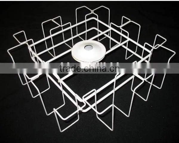 Supermarke Floor-standing 4 Tier Metal CD Display Rack photo-3