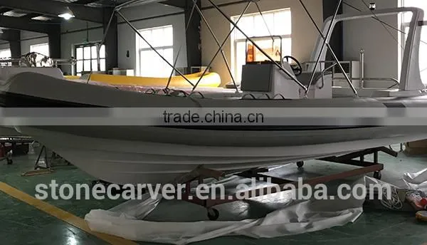 RILAXY High Speed Yacht Boat for Sale, Low Price 24' Luxury RIB Boat With Orca Hypalon Tube RIB 730, Mini Yacht Made in China photo-5