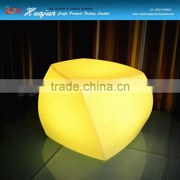 Plastic Shell & Rechargeable Fashion Colorful LED Stool photo-2