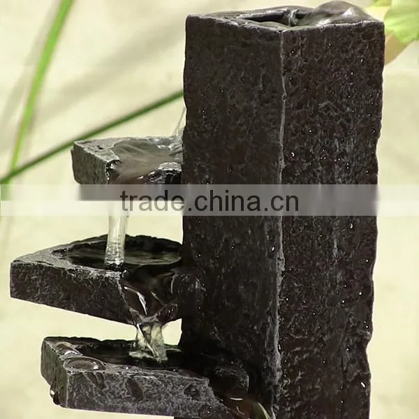 China Factory Decorative Resin Water Fountain With New Design for Home Decooration and Garden Decoration photo-2