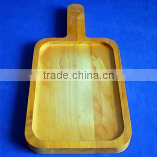 Round Cheap Custom Printed Wooden Dinner Plates photo-5