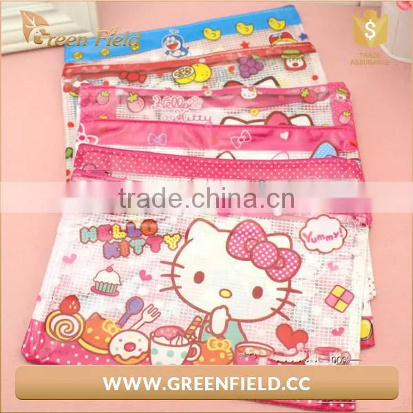 Promotion Hello Kitty Clear Pencil Pouch Kids Cartoon Zipper Pvc Pencil Bag photo-2