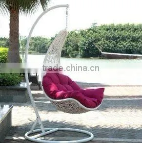 2014 New Design Swing Rattan Outdoor Moon Swing Chair
