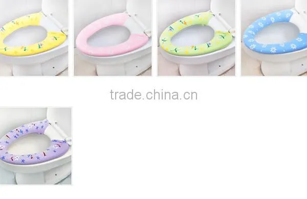 Wholesale Stock Small Order Jacquard Buckle Typed Closestool Mat photo-2