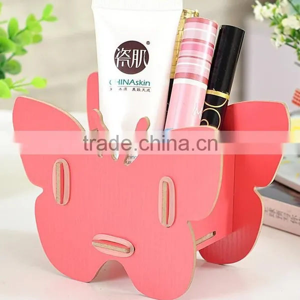 DIY Desktop Wood Storage Box, Cosmetic Storage Box photo-5
