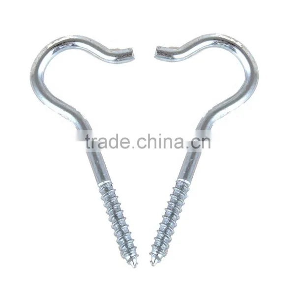 3-7/8 Inch Zinc-plated Steel Screw Hook (3-piece Package) photo-6