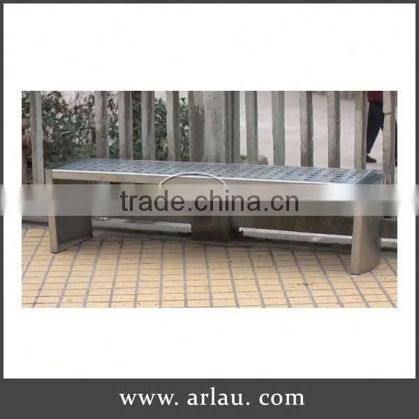 Arlau Cast Aluminum Outdoor Patio Furniture,Custom Cast Iron Bench Ends,Perforated Metal Mesh photo-2