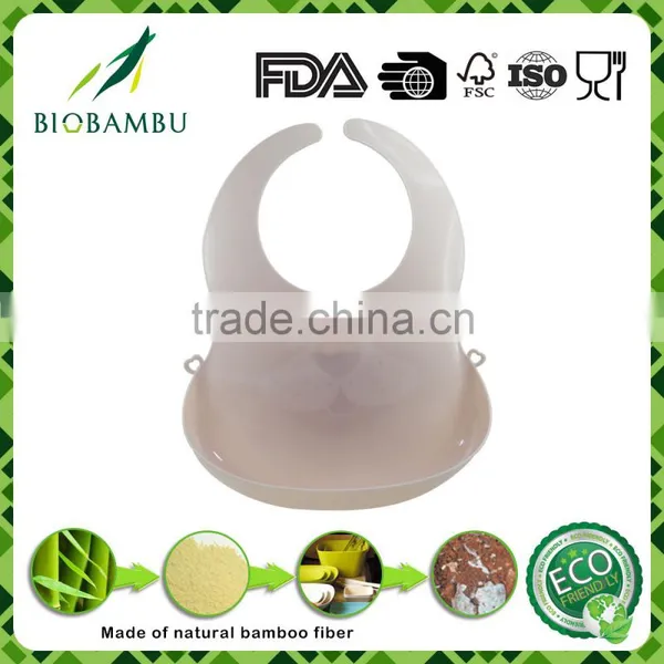 Good Quality Environmental Endurable Plant Fiber Kids Bib Eco photo-2