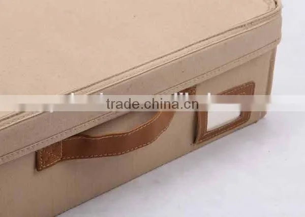 Rectangular Folding Canvas With Cover Storage Box photo-2