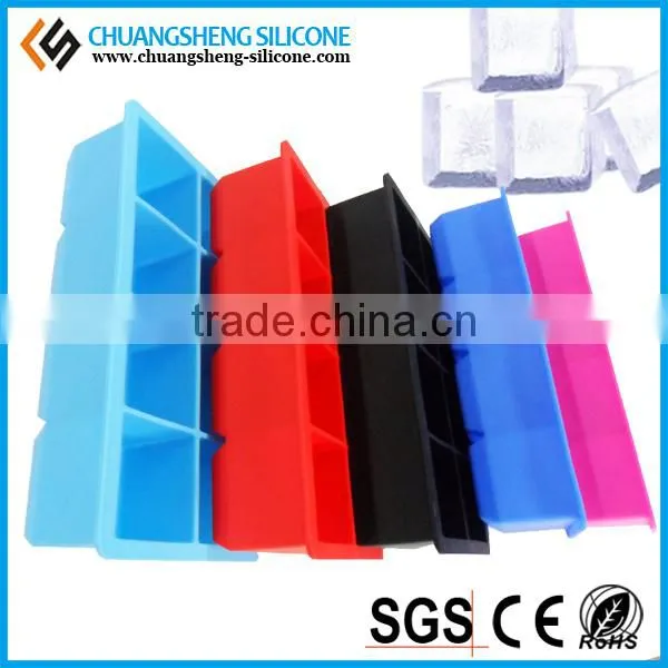 FDA Grade Silicone Fridge Square Piece Ice Cream Mold Tooling photo-5