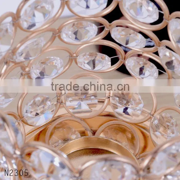 2016 New Design Tulip Crystal Candle Stand Candle Holder Home Party Decor Candlestick Metal Plated Romantic Europe Holders photo-5