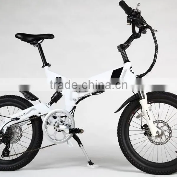20 Inch Electric Folding Bike Mountain Electric Bike Full Suspension Mountain Electric Bike photo-4
