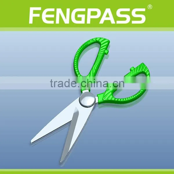 A005 8" Inch 2CR13 Stainless Steel Blade With PP Handle Safe Scissors Small Scissors Office Scissors photo-4