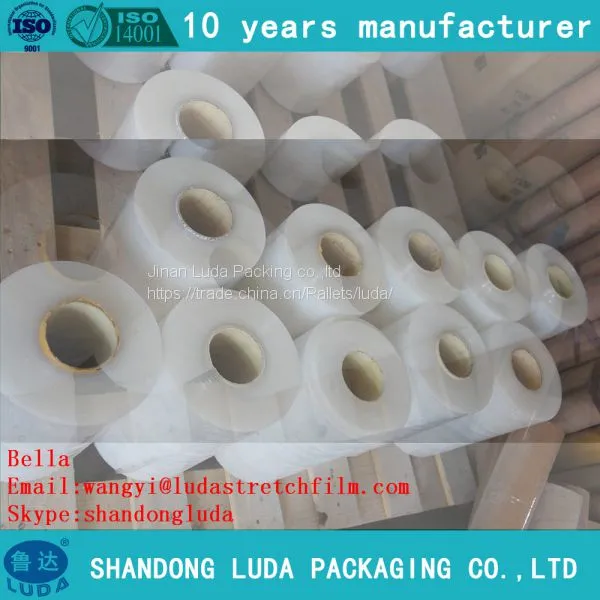 Factory Wholesale Anti Tear Machine Plastic Packaging Stretch Wrap Film Roll photo-3