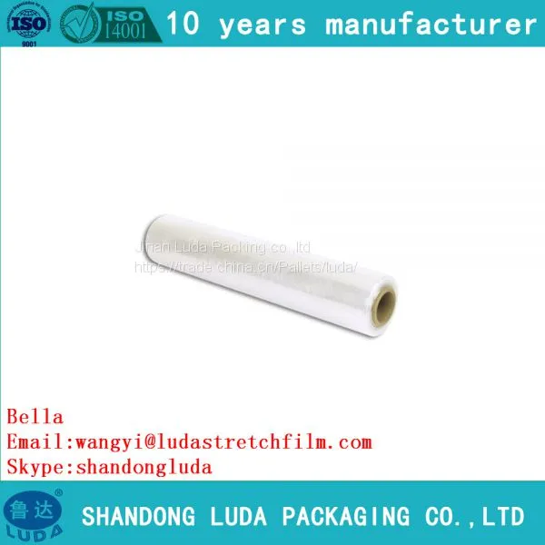 Factory Wholesale Anti Tear PE Plastic Packaging Stretch Wrap Film Roll photo-4