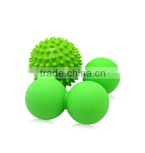 Lacrosse Ball,double Lacrosse Ball,spiky Massage Ball for Crossfit
