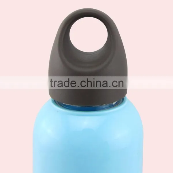300ML The Bullet Shape Plastic Sport Water Bottle With Glass Iner photo-4