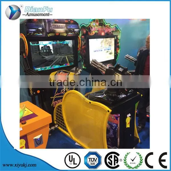 Kids Coin Operated Armour Warrior Simulator Game Machine/ Gun Shooting Arcade Game Machine photo-3