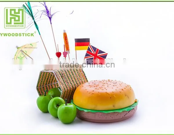 Holiday Chocolate Cake Decoration Toppers Christmas Cupcake Picks In CMYK Colors photo-2