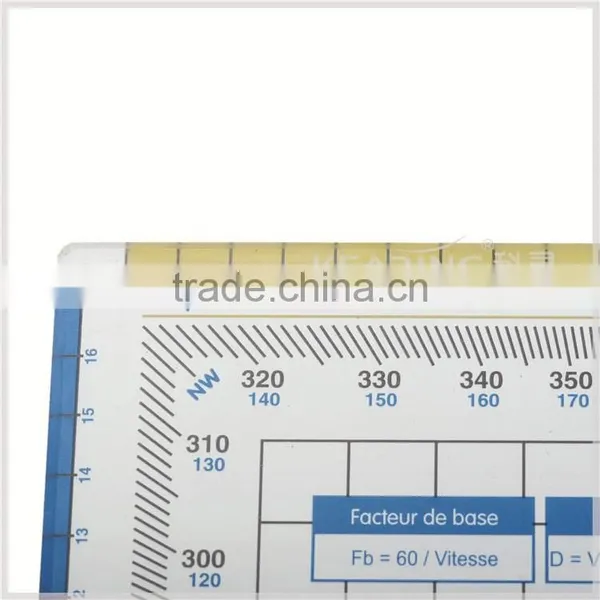 Chiese Manufacturer 3mm Thickness High Quality Aviation Protractor / With Full Specification # KPP-3 photo-4