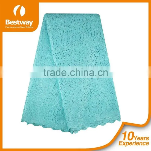 African Cotton Dry Lace Swiss Voile Lace Fabric Cotton Lace Tops Women SL0323 photo-6