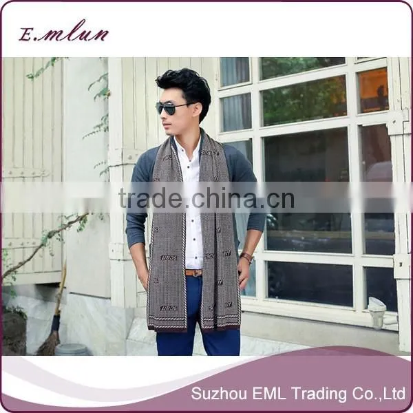 Online Wholesale Scarf Mens Winter Fan/cheap Cashmere Scarf/men Scarf photo-6