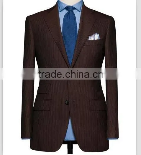 Many Fabrics Type Bespoke Tailored Suit Italian Design Fashion Suit photo-3