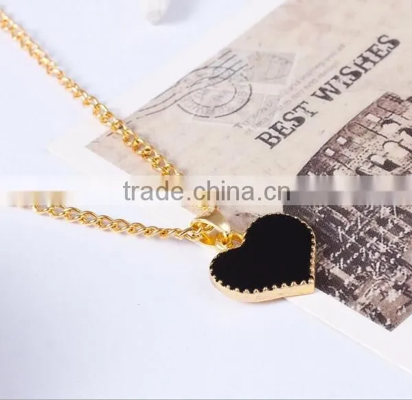 China Yiwu Wholesale Lucky Heart Necklace for Women photo-3