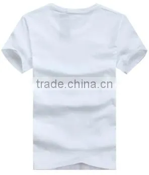Top Quality Start Design Wholesale White 100% Cotton T Shirts For Men photo-2