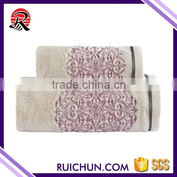 Wholesale high thread count egyptian cotton face towels