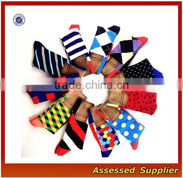 WH-124 Cheap Woman and Man Dress Happy Cozy Funny Colorful Socks and Private Label Socks for Hot Sale photo-2