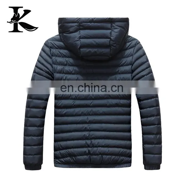 High Quality Man Nylon Padded Winter Jackets Coat photo-6