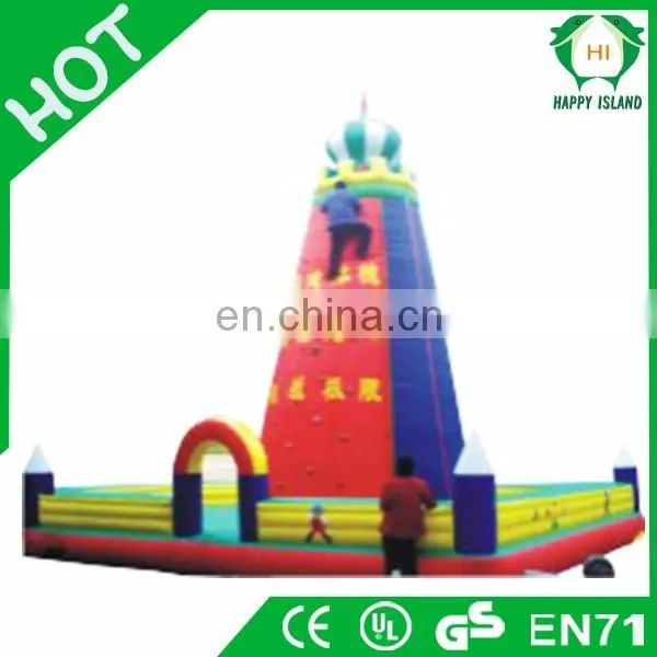 Funny Inflatable Rock Climbing Wall Giant Climbing Wall for Sale Outdoor Used Climbing Wall photo-5