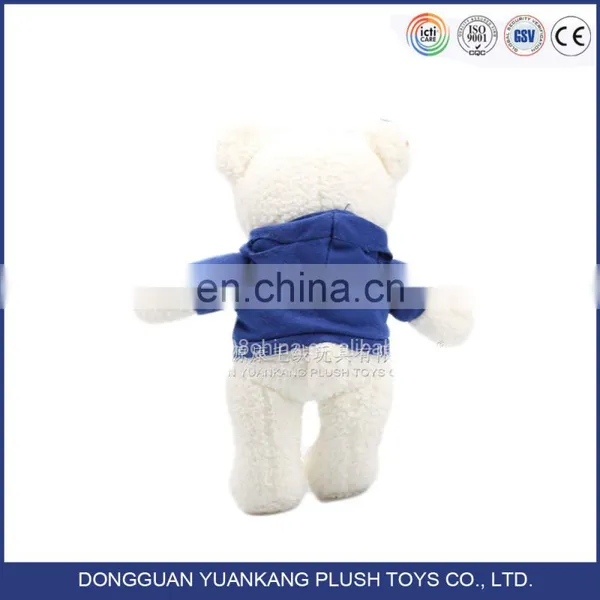 Direct Manufacturer With ICTI Certificate Plush White Soft Teddy Bear Toy photo-6