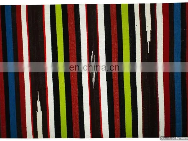 Indian Wool Throw Woven Rugs Hippie Home Decorative Carpet Runner photo-3