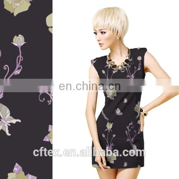 Digital Printing 40S Knitting Double Sided Bamboo Cotton Terry