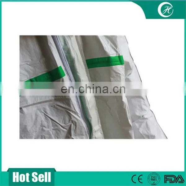 Waterproof Green Seal Strip Safety Disposable Coverall photo-4