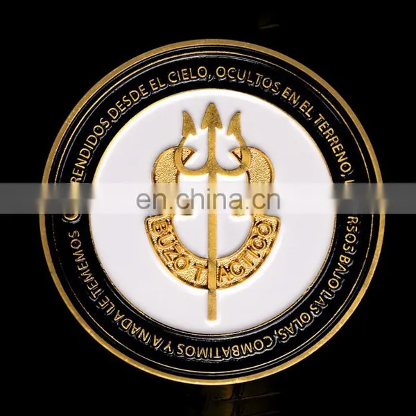 Cheap Price Customzied Good Quality Silver Plated Black Background Coin photo-4