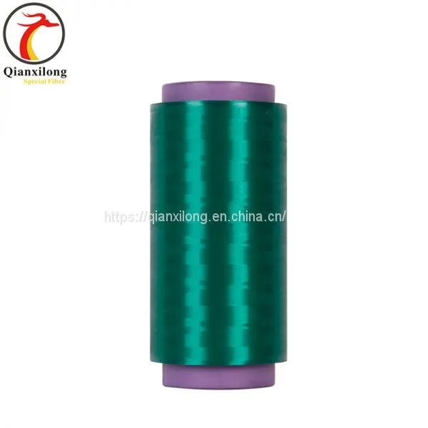Green UHMWPE Dyed Yarn,high Strength Colorful Polyethylene Filament Yarn for Fishing Lines 50D photo-2