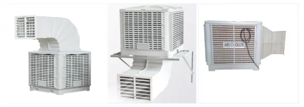 Factory Warehouse Wall Mounted AC Evaporative Air Cooler With CE photo-3