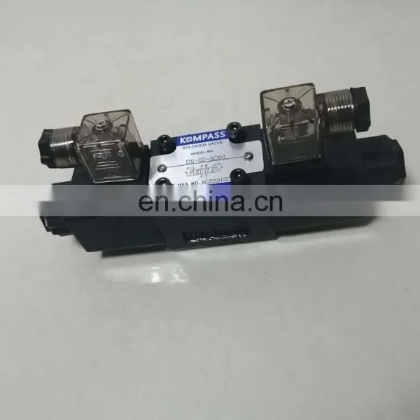New Brand D5-02-3C60 Oil Gas Valve for Wholesale Solenoid Heavy Valve photo-6
